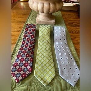 Elegant Men’s Patterned Ties-Set of 3